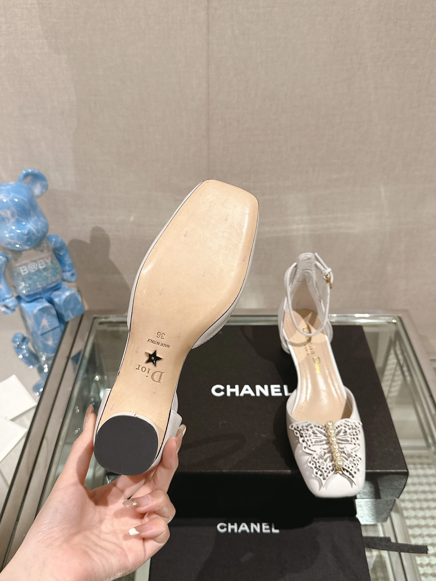 COCO-- 4ior KDB851VSO_S10W sheepskin Heel height：3.5CM item:D-X158G0382